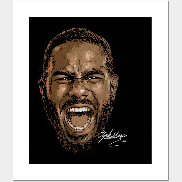 Elijah Moore Cleveland Scream Wall Art by danlintonpro